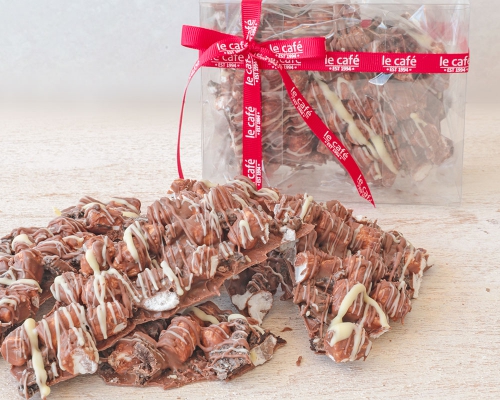 S´mores chocolate bark