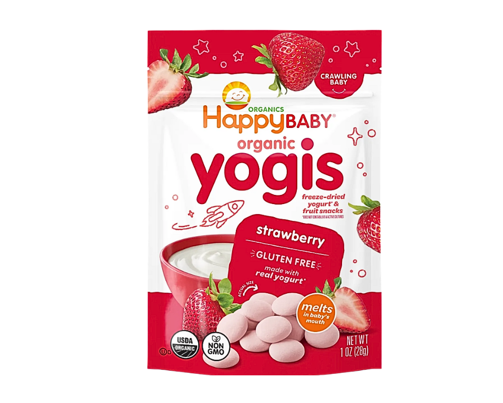 Happy Baby Organic Yogis Strawberry