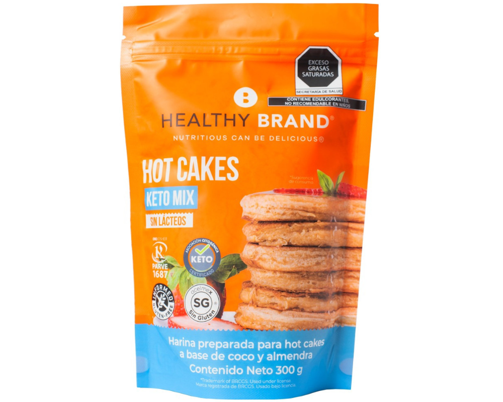 Nutritious Hot Cakes Keto Mix Sin Lacteos