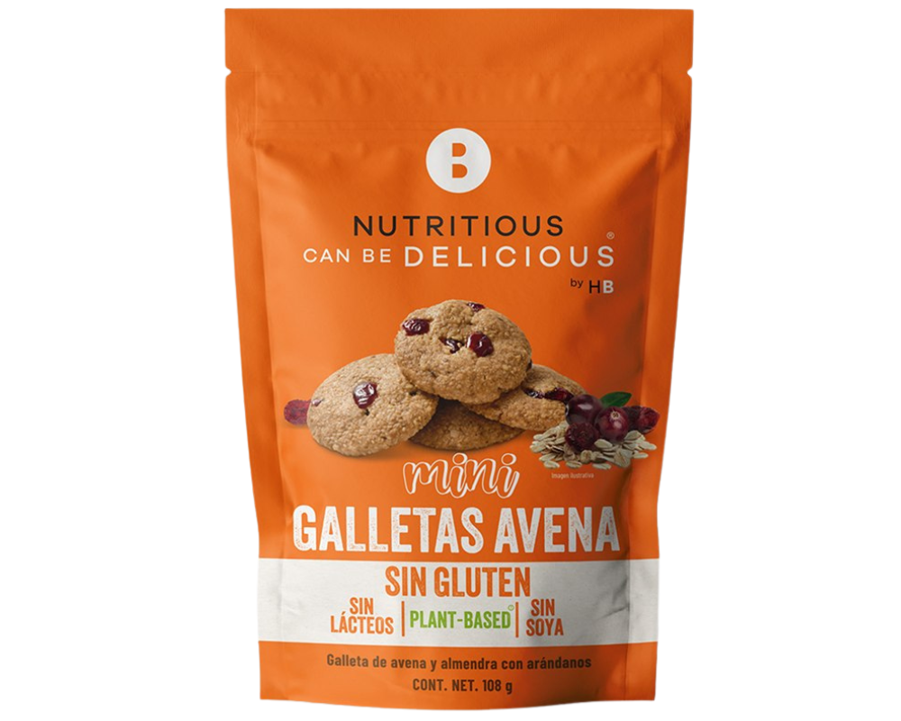 Nutritious Galletas de Avena Mini