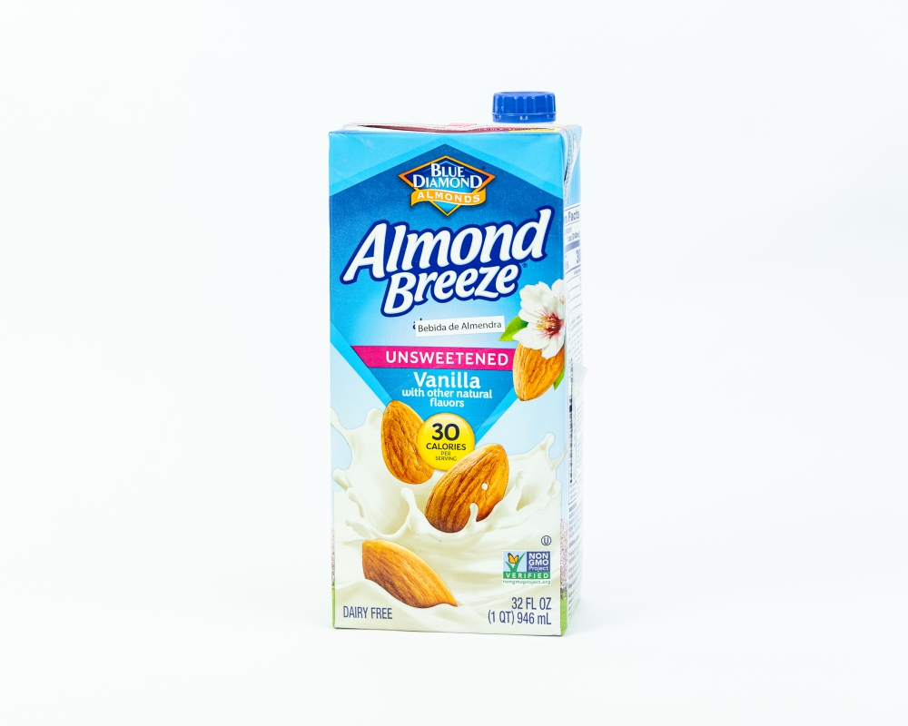 Leche de almendra sabor vainilla sin azúcar Blue Diamond