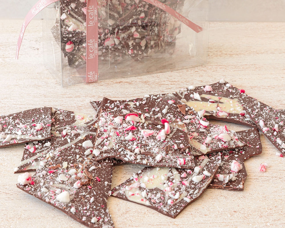 Chocolate Pepermint bark