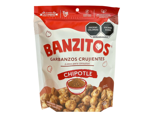 Banzitos Garbanzos Crujientes Chipotle 