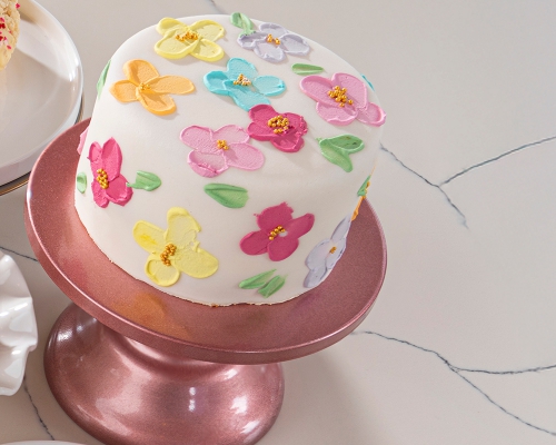 Pastel de Flores 