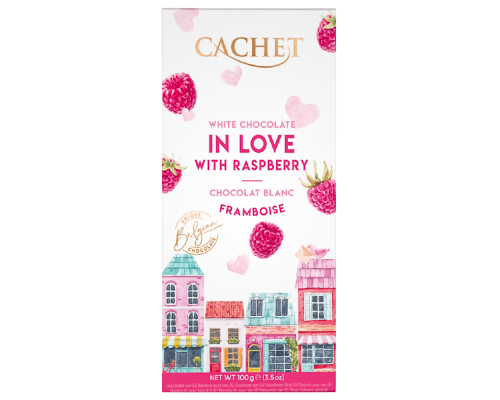 White Chocolate In Love Raspberry 