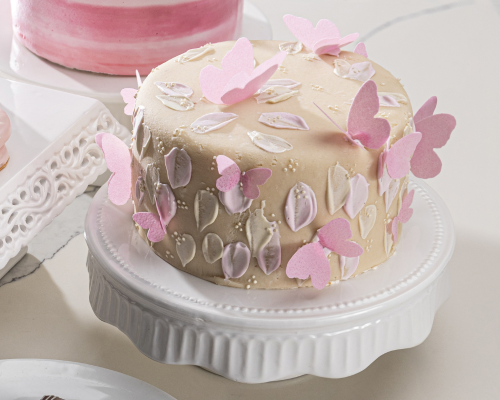 Pastel de Mariposas 