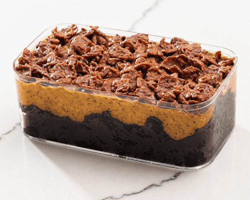 Chocolate Crunch Cake Pistacho Kataifi.