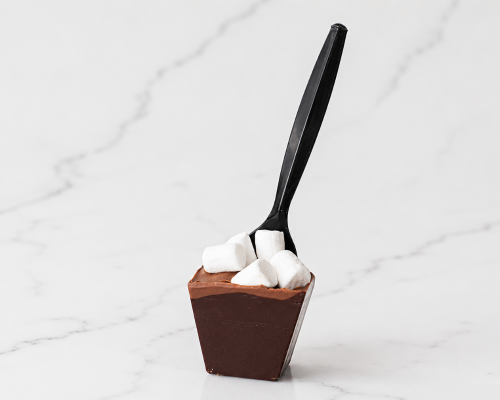 Hot chocolate  spoon