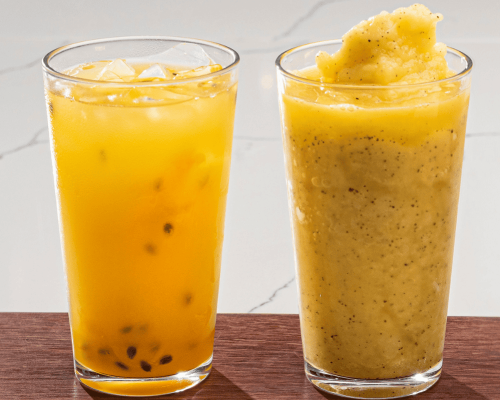 Naranjada con maracuyá