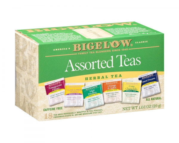 Bigelow Tea Assorted Teas Herbal Teas
