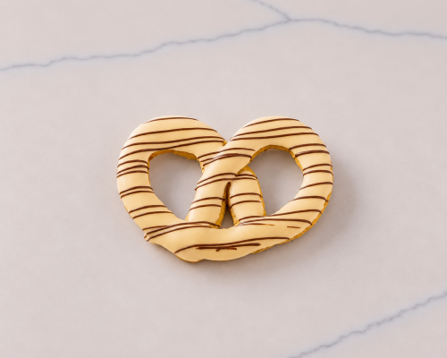 Pretzel de dulce de leche