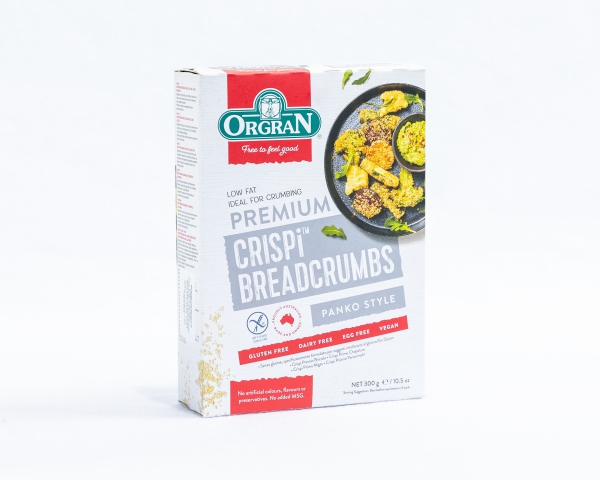 Premium Crispi breadcrumbs Orgran