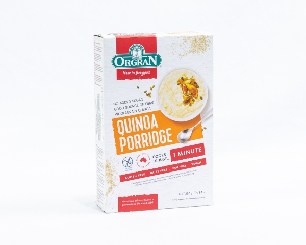 Quinoa porridge Orgran
