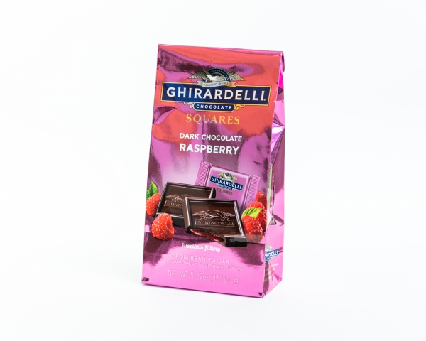 Chocolate oscuro con frambuesa Ghirardelli