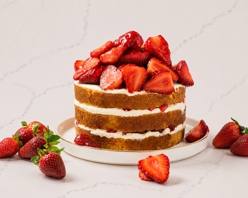Fresas con crema