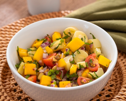 Ceviche de Mango y Palmito