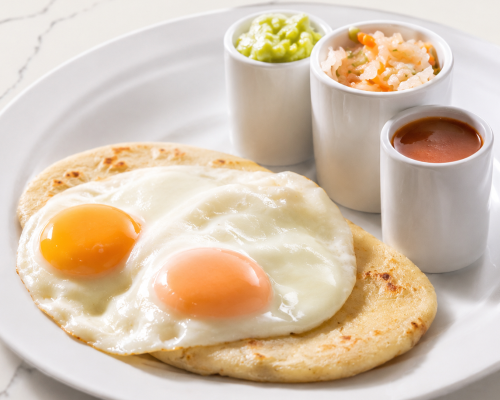 Pupusas montadas