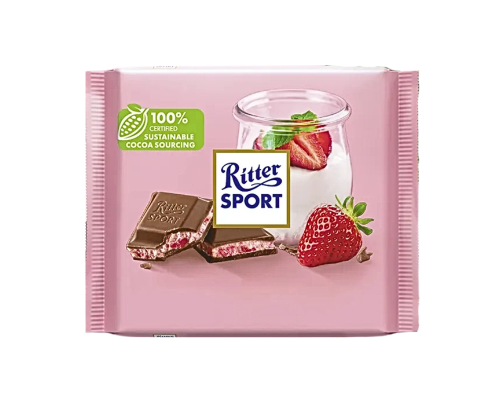 Ritter Sport Strawberry Yogurt 