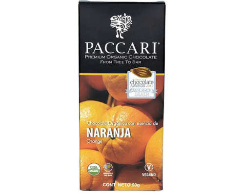 Chocolate Con Esencia De Naranja 